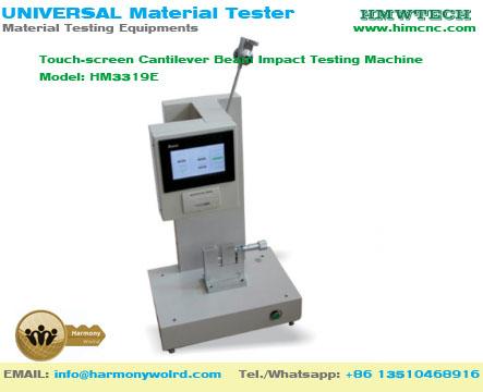 Touch-screen Cantilever Beam Impact Testing Machine