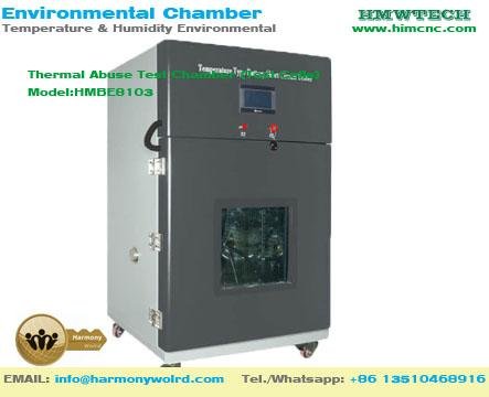 Thermal Abuse Test Chamber (Test Cells)