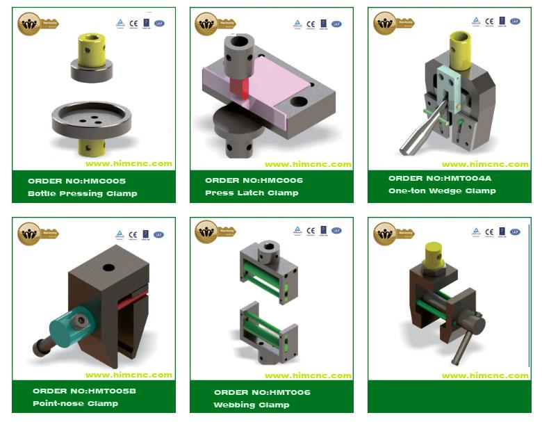 Fixtures Clamps for Testing machines HMC HarmonyWOLRD/OEM/ODM