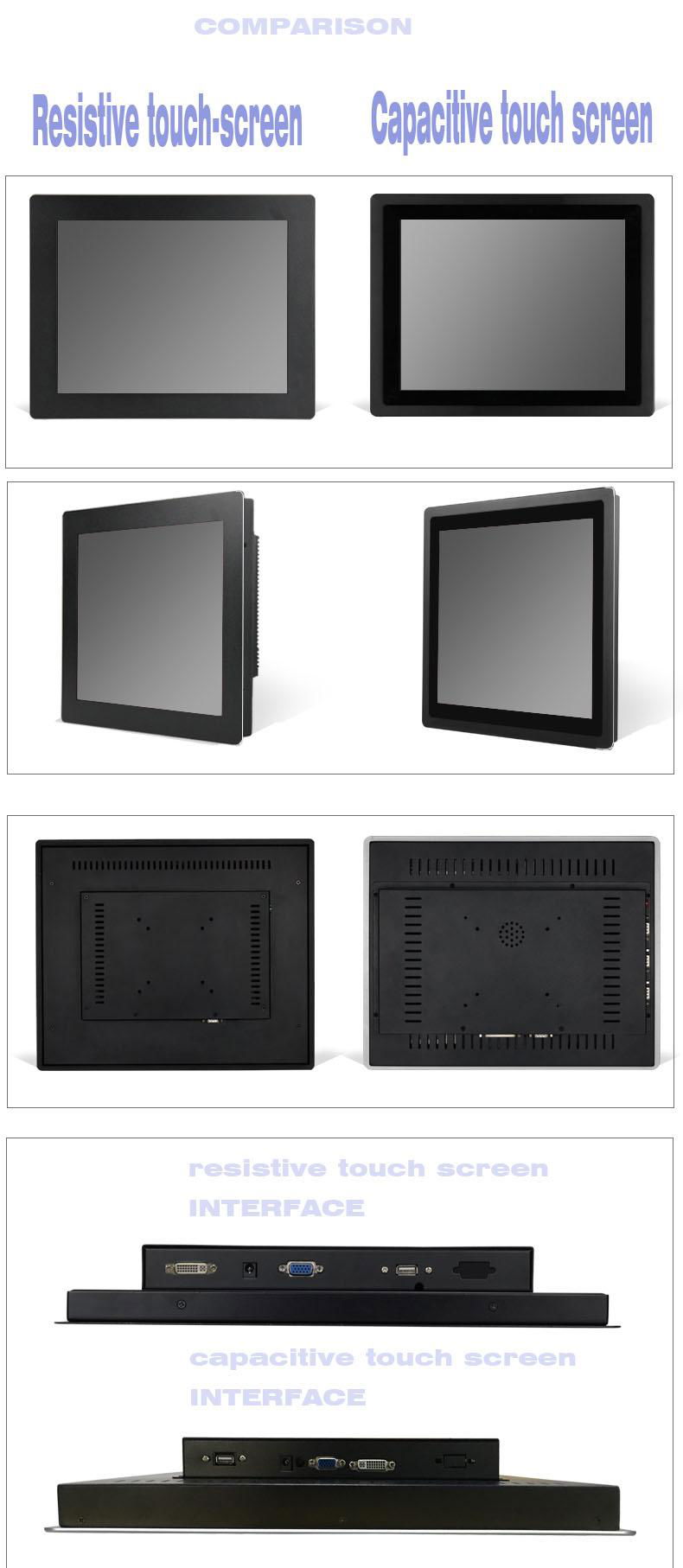 IP65 Industrial Touch Monitor - Capacitive touch 10.1 inch 2