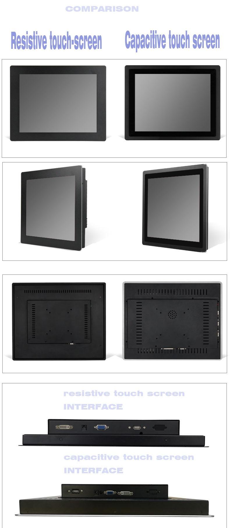 IP65 Industrial Touch Monitor - Capacitive touch 10.4 inch 2