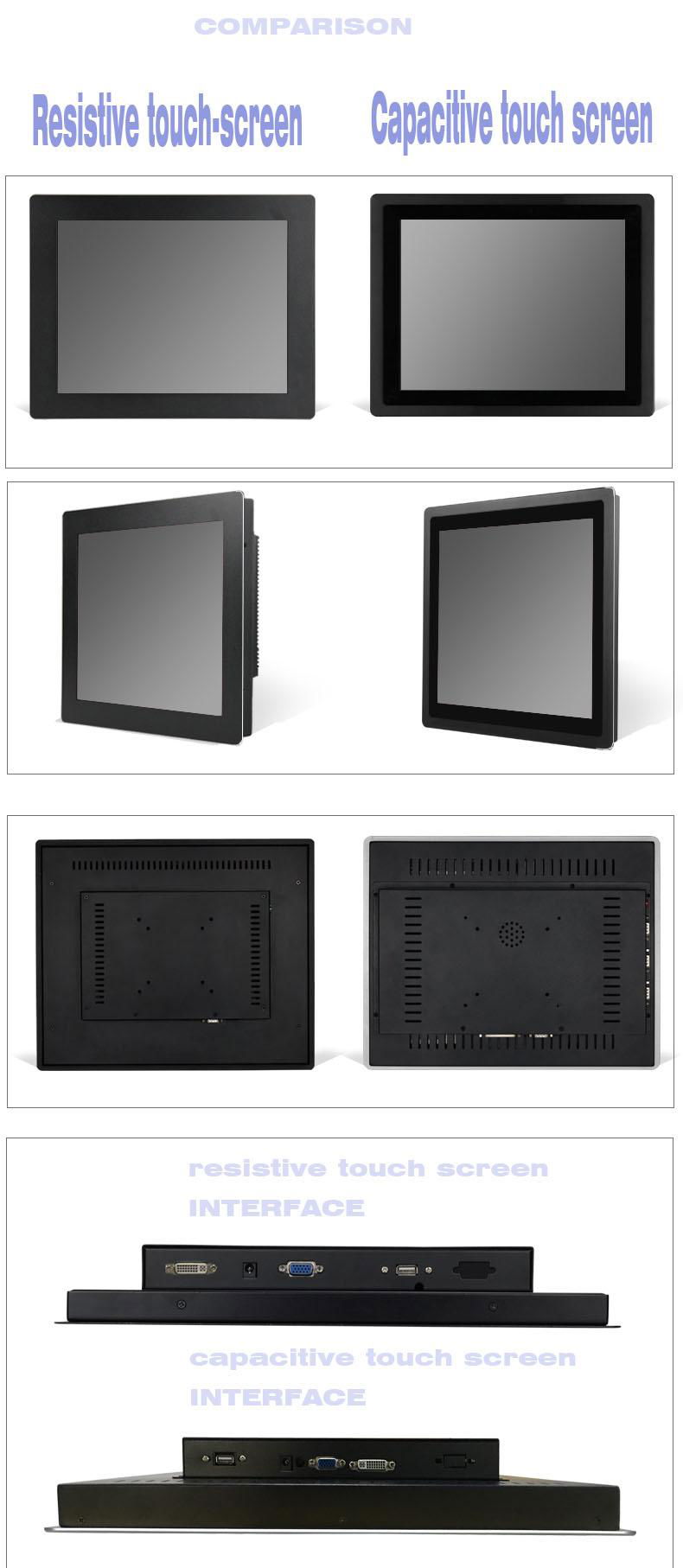 IP65 Industrial Touch Monitor - Capacitive touch 21.5 inch 2