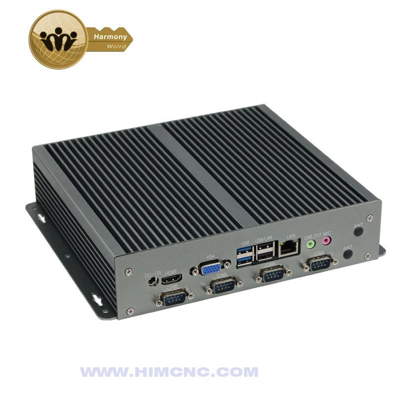 Industrial Computer (IPC) Micro Fanless Heat Dissipation Small Host Embedded