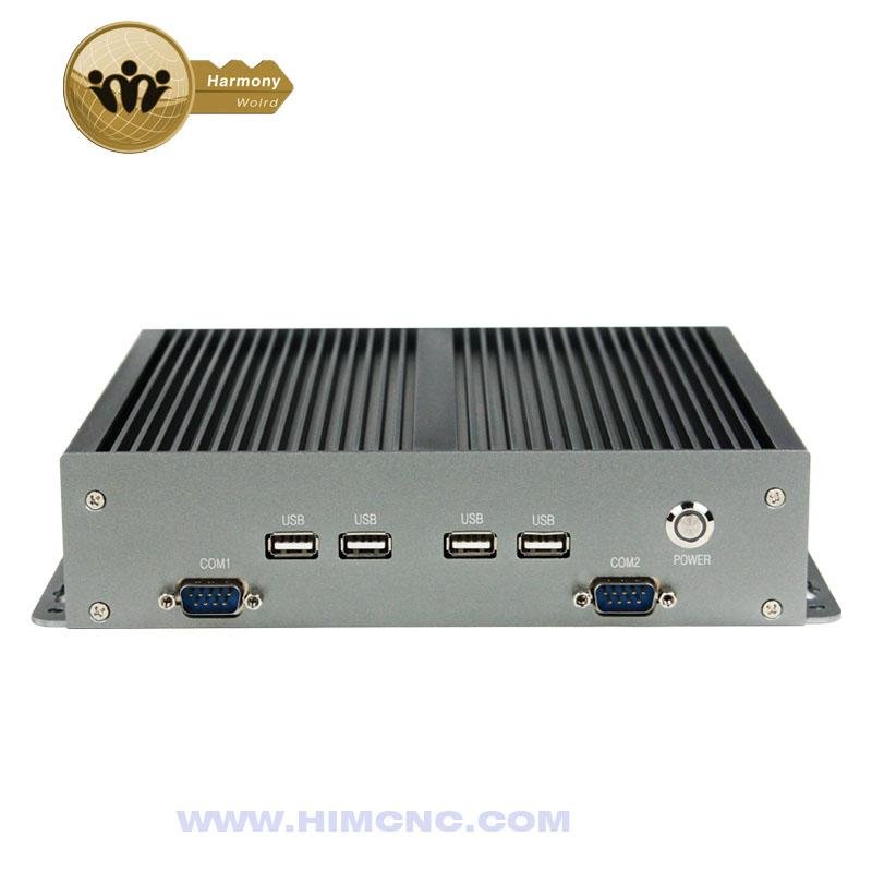 Industrial Computer (IPC) Micro Fanless Heat Dissipation Small Host Embedded 3