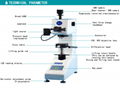 Micro Vickers hardness tester