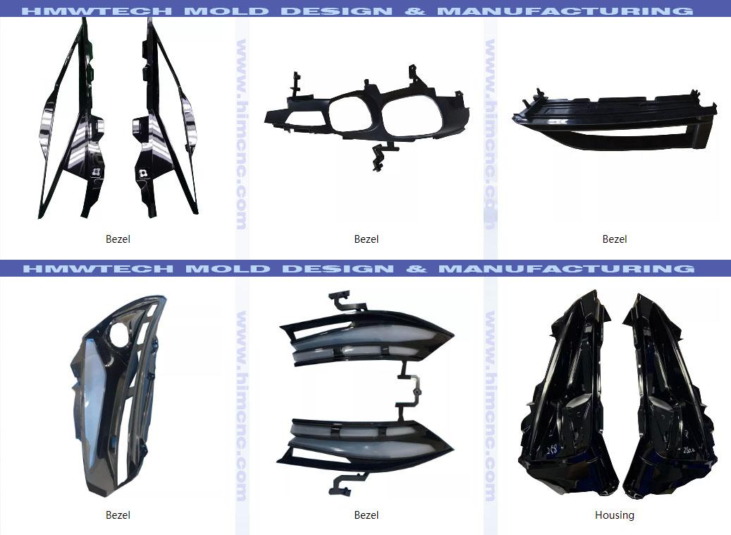 Automotive Light Cover Plastic Mold Design & Manufacturing