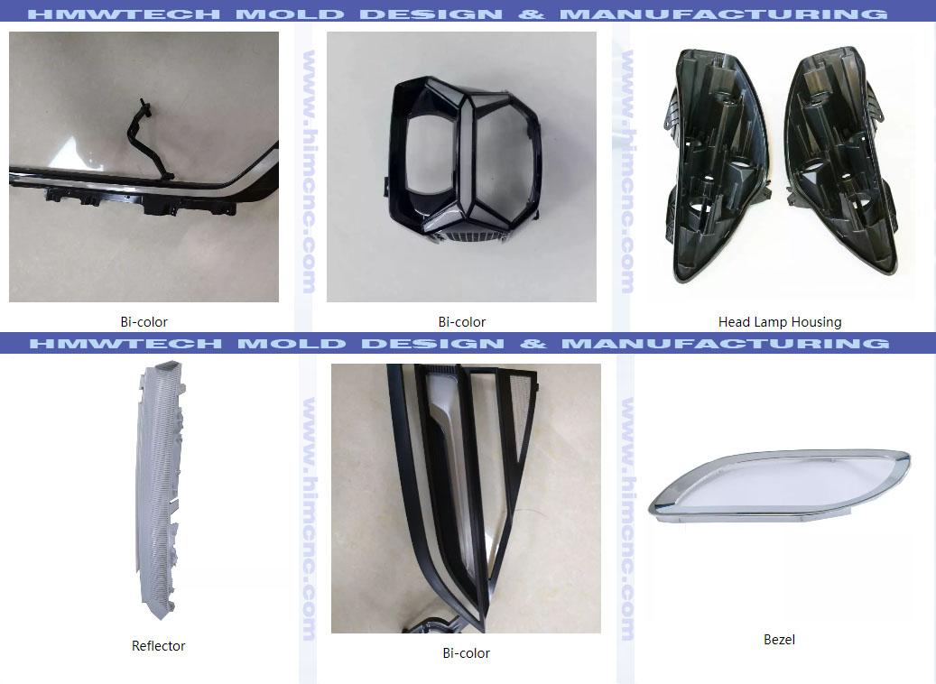 Automotive Light Cover Plastic Mold Design & Manufacturing