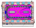 Automotive Mold Door-Frame Front-cover Supporting-Bracket Chromelate Manufacture 5