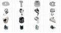 Stainless steel MIM knob smart lock knob mechanical lock knob lock fittings 