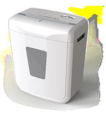 10-sheet paper shredder with P4 security level