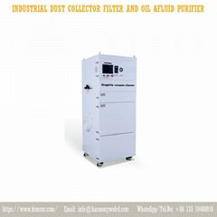 Dry-Wet Dust Collector for metal grinding and polishing machines