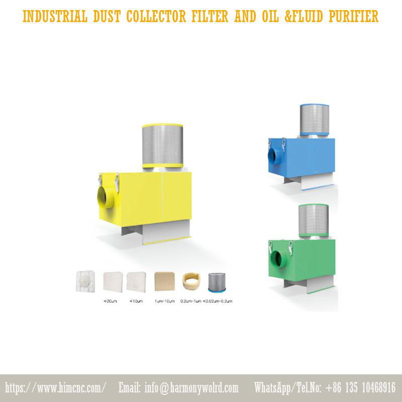 Laser Plasma Dust Fume Smoke Collector Purifier for Laser Plasma Cutting Machine 3