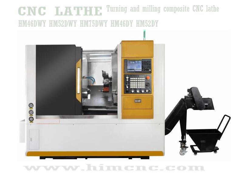 Turning and milling composite CNC lathe Power Turret + Y-axis Turning and Mill 5