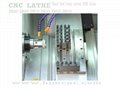 Slant bed body cutter CNC lathe Row line rail CNC lathe 4