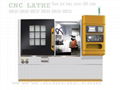 Slant bed body cutter CNC lathe Row line rail CNC lathe