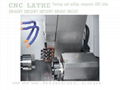 Slant bed body cutter CNC lathe Row line rail CNC lathe 15