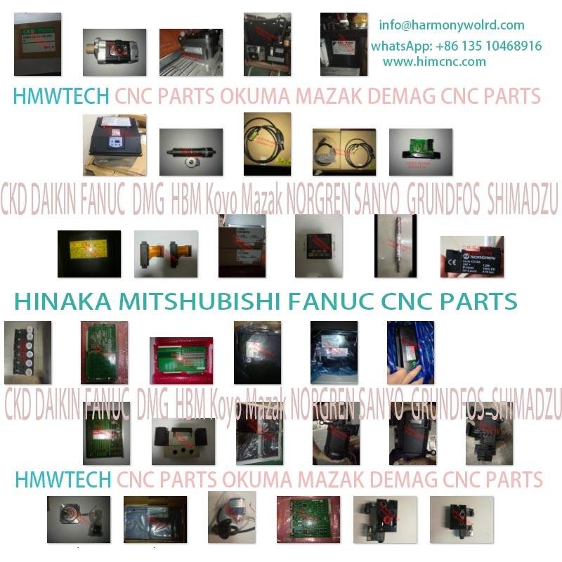 CNC Parts Stock List For Mazak/Okuma/Mitsubishi/Daikin/FANUC etc