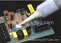 PCB管密封胶 线路板密封胶 LED堵缝胶 单组份透明硅胶 4