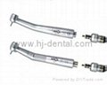 High speed handpieces with coupling