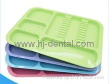 Autoclavable Dental Divided Instrument Plastic Tray 2