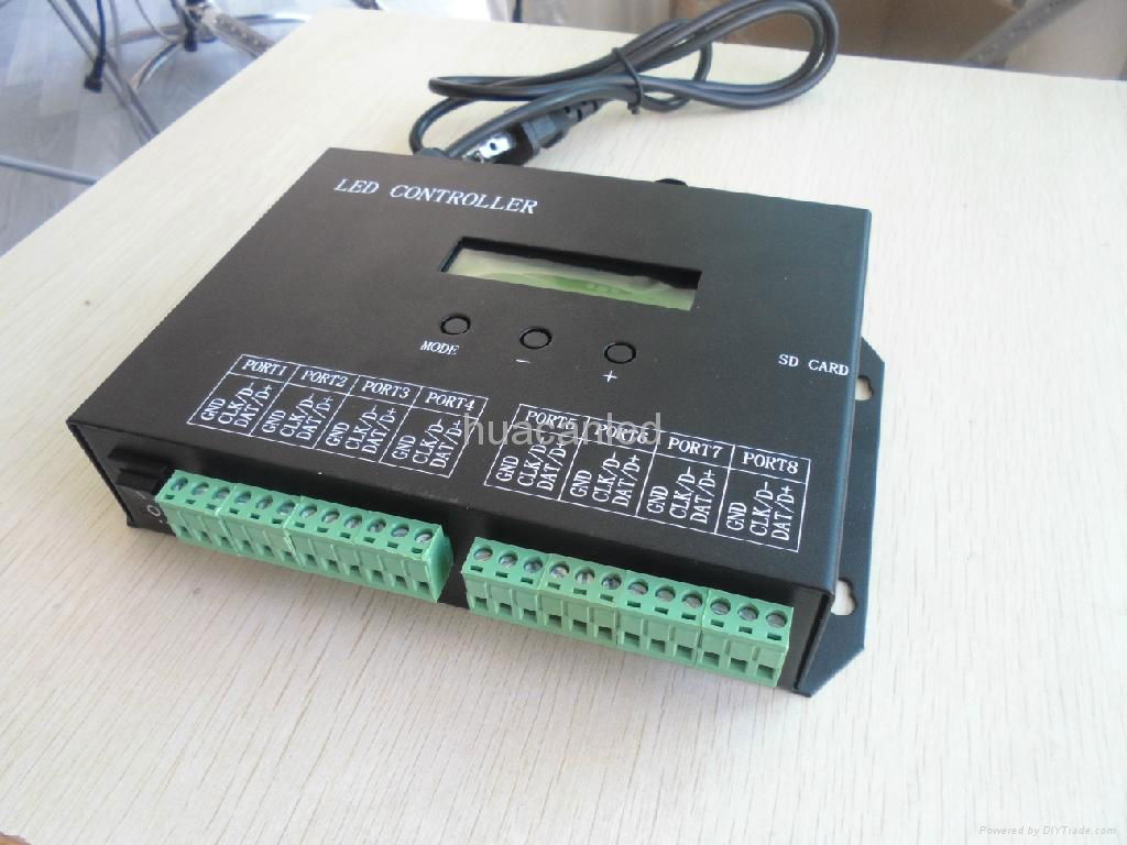 8 port DMX512,ws2811 led controller 2