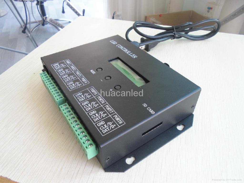 8 port DMX512,ws2811 led controller 4