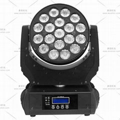 Led head shaking beam light