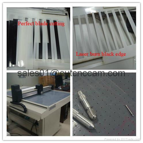 PVC plastic PET film CAD cutting machine plotter