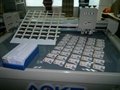 Digitally printed auto registration capture sample cutting table