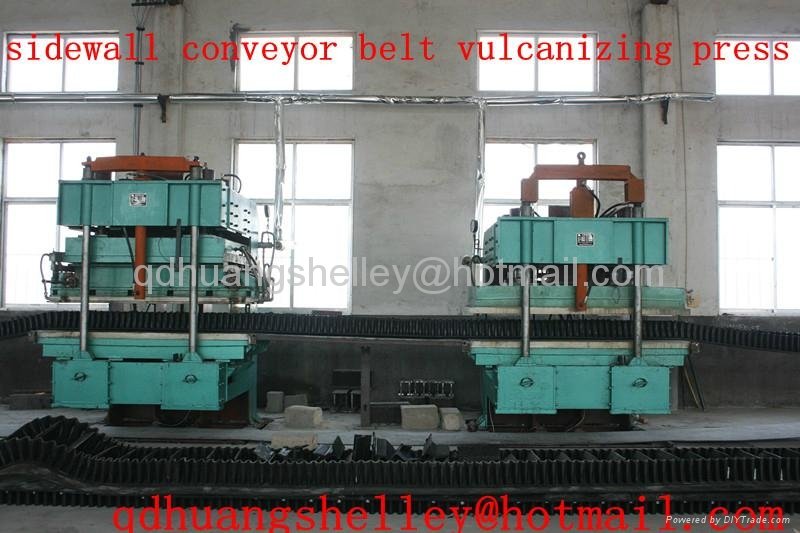sidewall conveyer belt vulcanizing 3