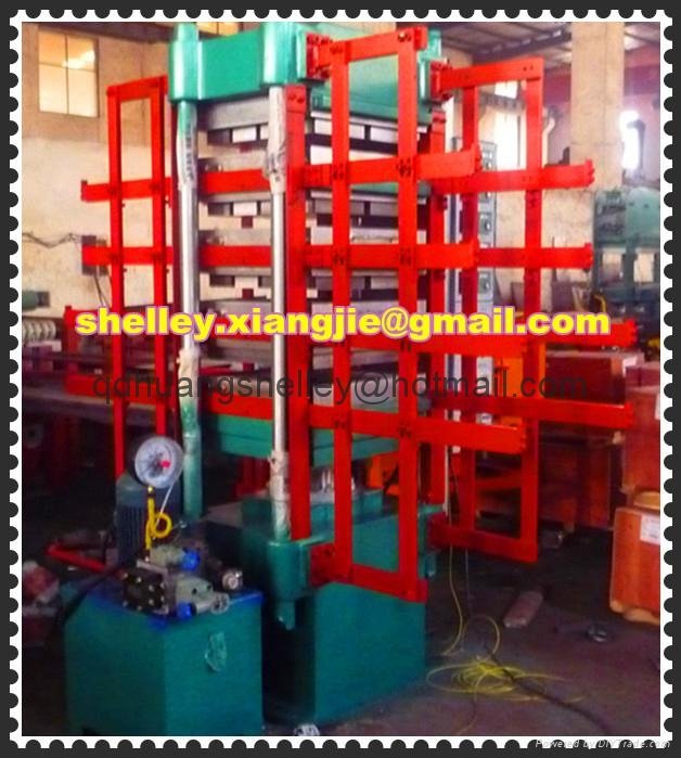 50 ton rubber tile vulcanizing press