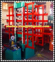 50 ton rubber tile vulcanizing press