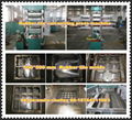 Rubber  tile  vulcanizing machine