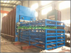 rubber tread retreading machine