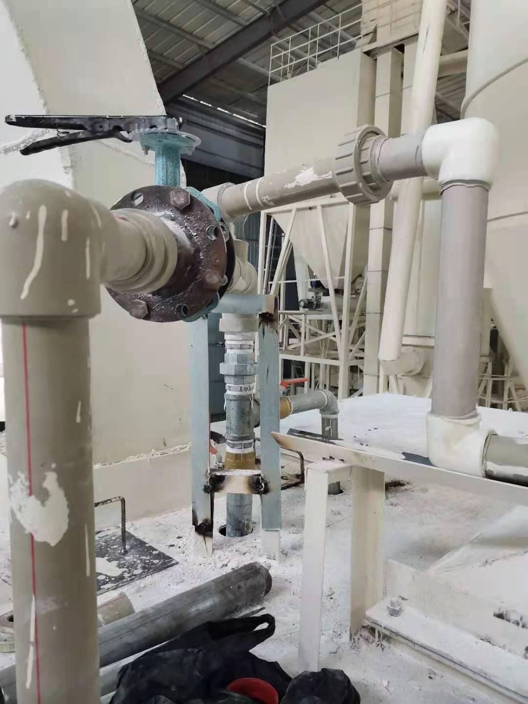 装修用灰钙粉生产线设备价格水雾除尘脉冲除尘 3