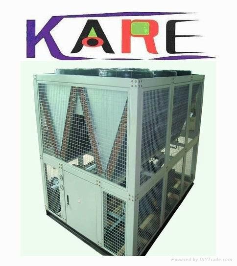 Chiller for extruding machine