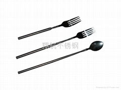 telescopic stainless steel fork