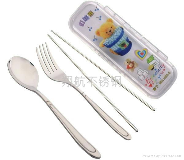 Foldable stainless steel cutlery 4