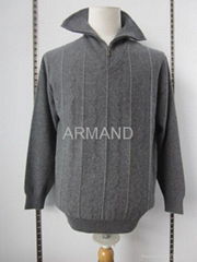 cable cashmere pullover sweater