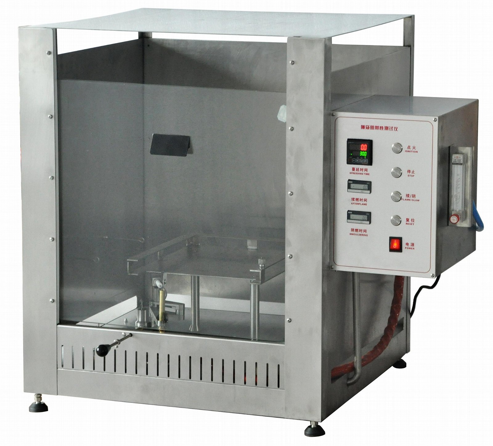 ISO 15025防護服火焰蔓延試驗機，ISO6941織物多功能燃燒性測試儀 3