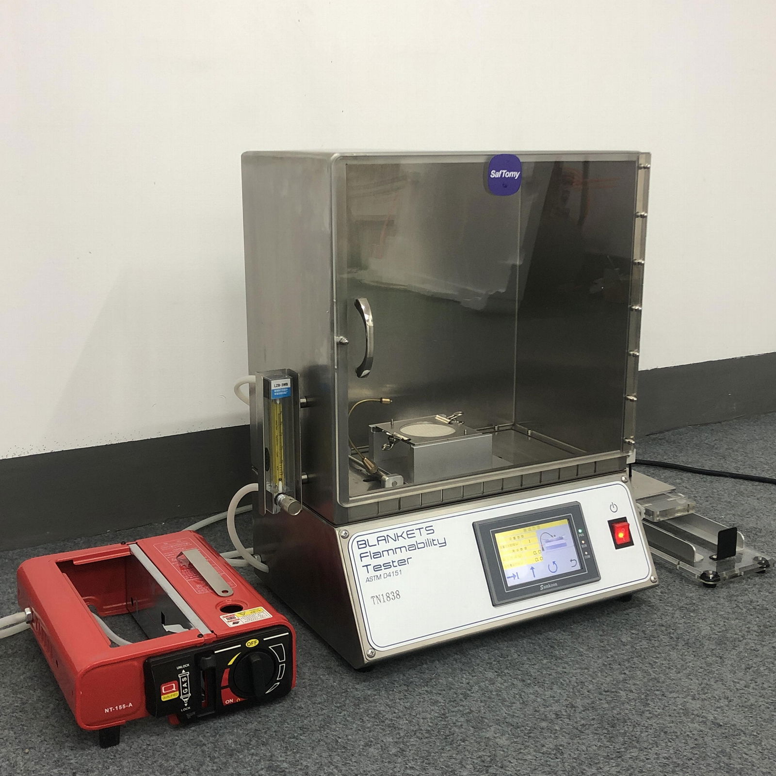 ASTM D4151 Blankets Flammability Tester ,TONNY INTERNATIONAL 4