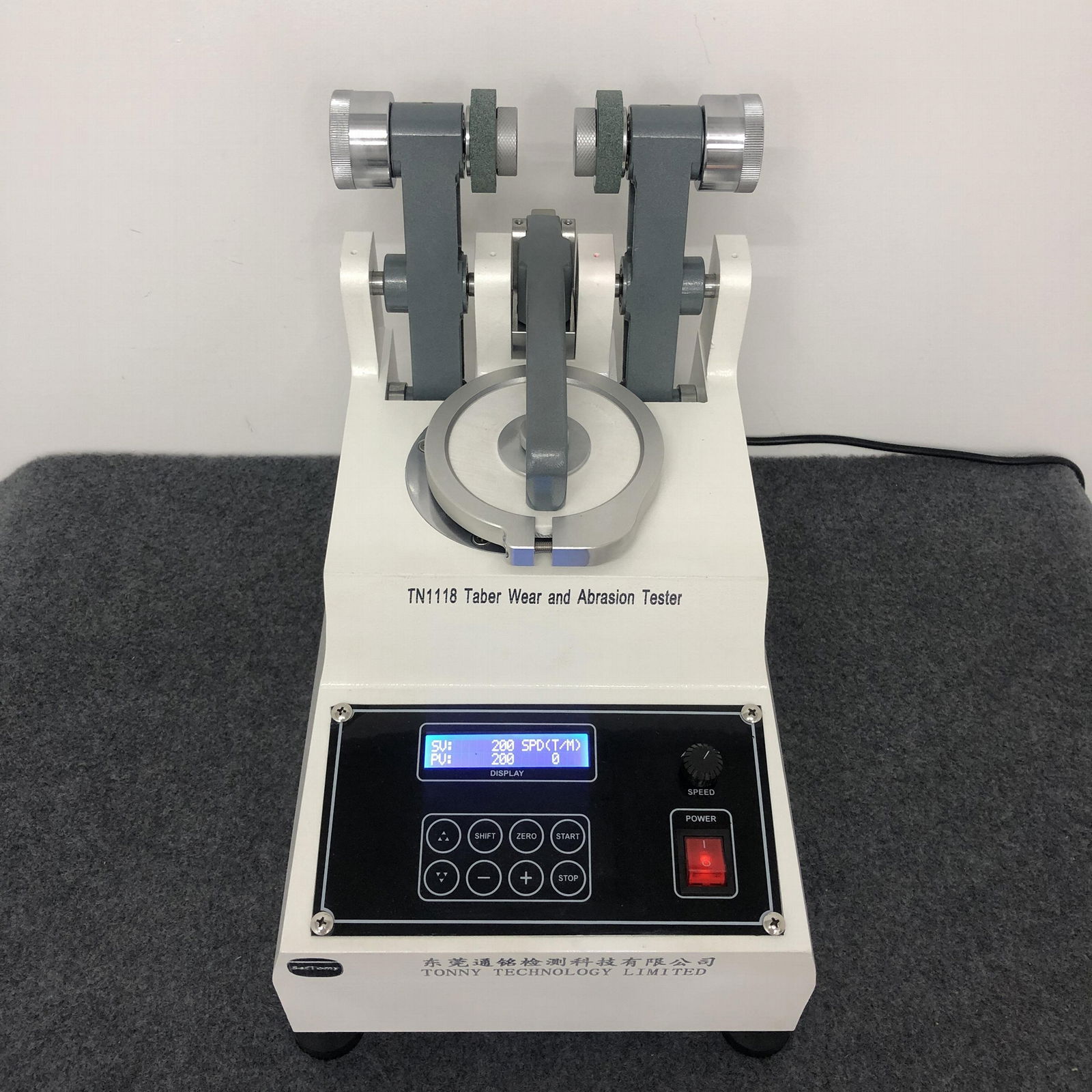 Taber Wear and Abrasion Tester ,ISO5470 Abrader,ASTM D1175 3