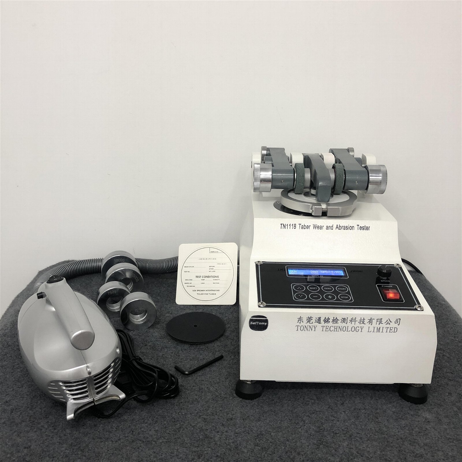 Taber Wear and Abrasion Tester ,ISO5470 Abrader,ASTM D1175 2