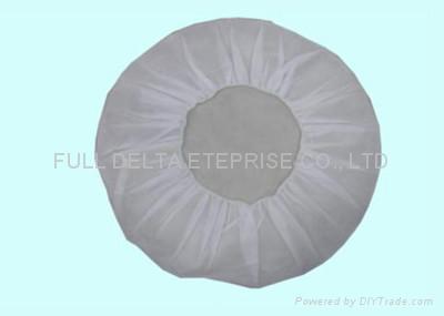 Non-woven cap for wheel rim anti-dust