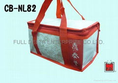 Nylon cooler bag for food