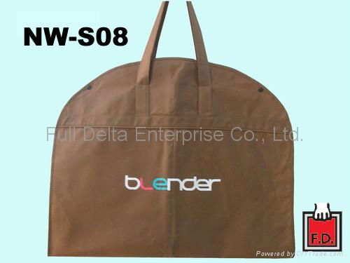 Non woven garment Bag/ suit cover bag