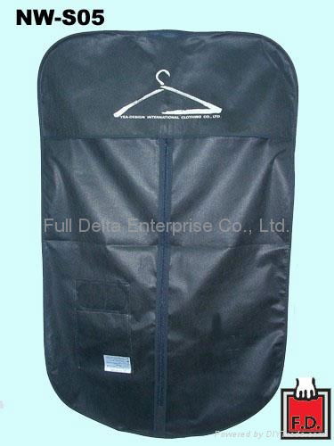 Non woven garment Bag/ suit cover bag