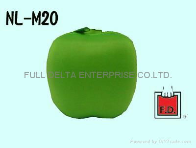 Nylon foldable bag ( Apple )