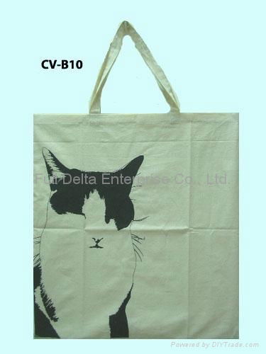 Flatten canvas shopping bag 2