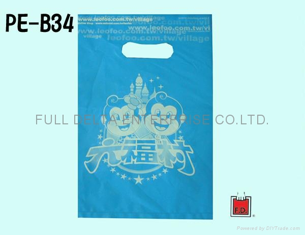 Die cut bag / Plastic bag